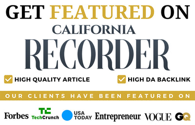 Get Featured on California Recorder