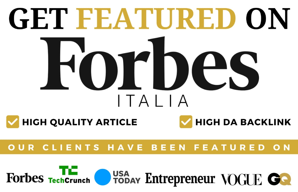 Get Featured On Forbes Italy
