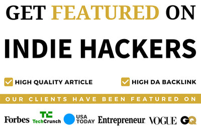 Get Featured On Indie Hackers