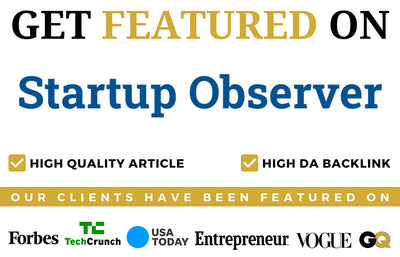 Get Featured on Startup Observer