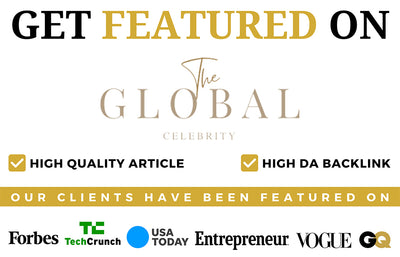 Get Featuredon The GLobal Celebrity
