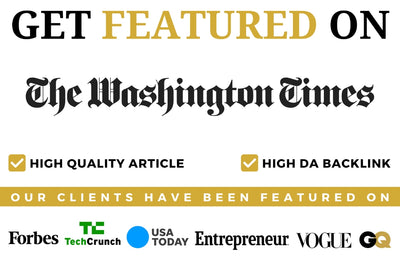 Get Featured on The Washington Times