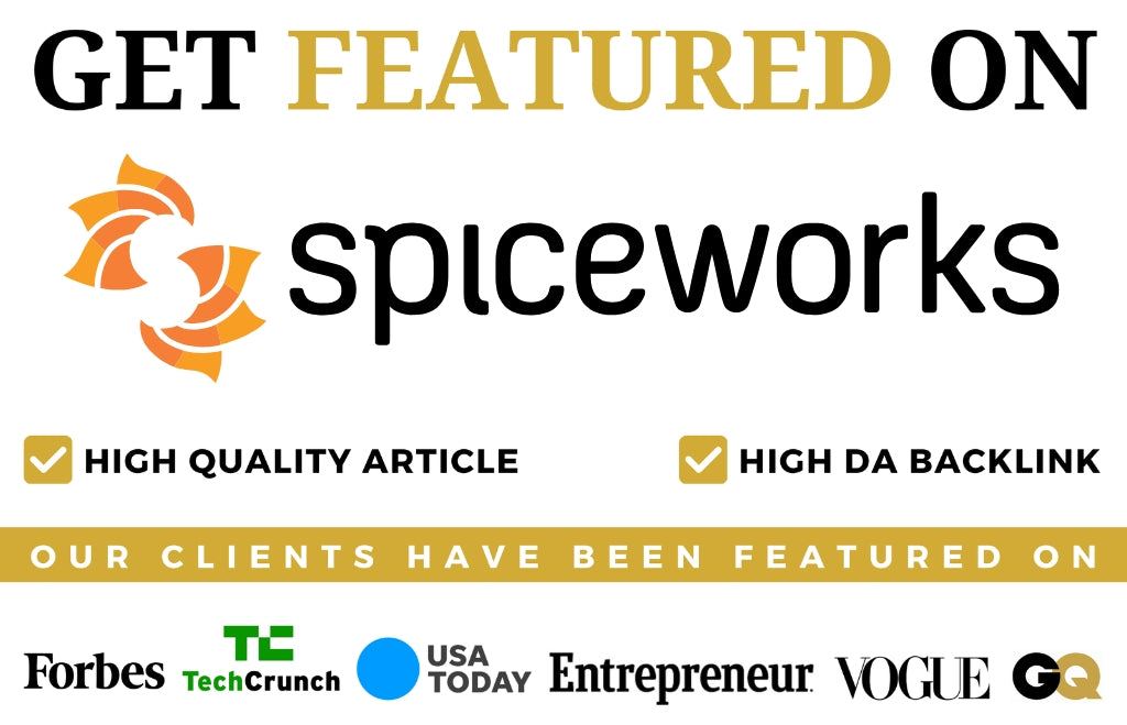 Get Featured on spiceworks