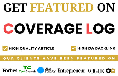 Get Featured on Coverage Log
