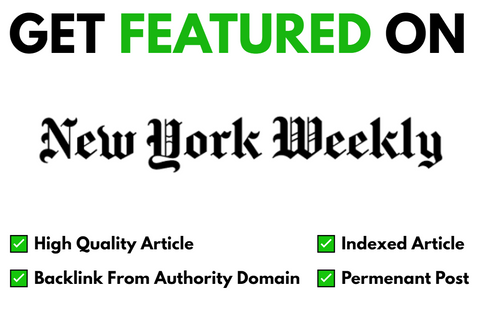 Get Featured On NY Weekly (LB)