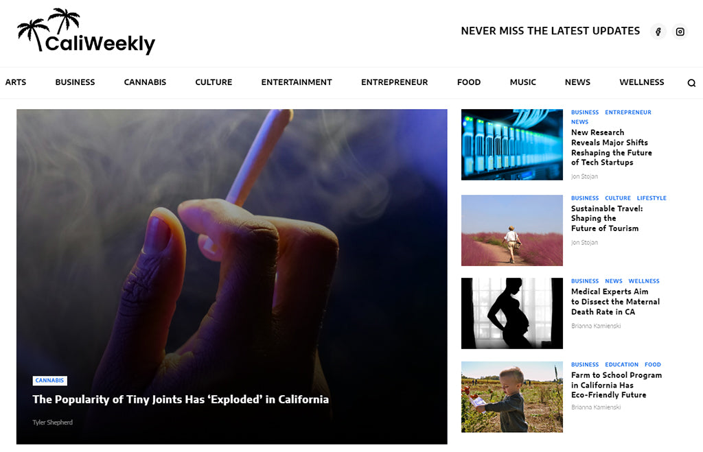 Featured on Cali Weekly