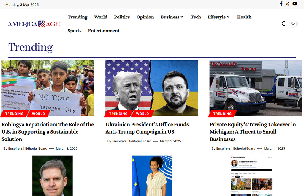 Featured on America Age