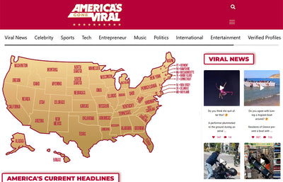 Get Featured On Americas Gone Viral