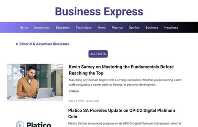 Publication on Business Express