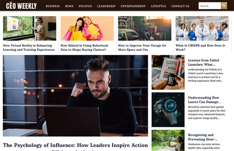 Featured on CEO Weekly