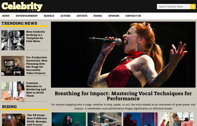 Get Featured On Celebrity News