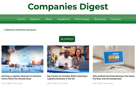 Featured on Companies Digest