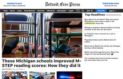 Featured on Detroit Free Press