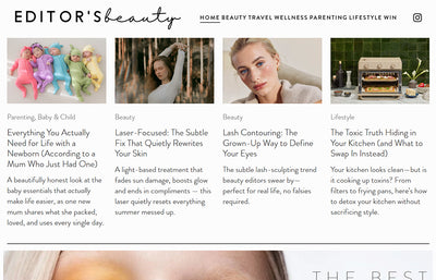 Get Featured On Editor's Beauty