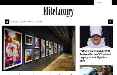 Featured on Elite Luxury News