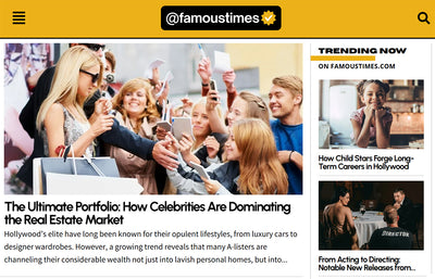 Featured on Famous times