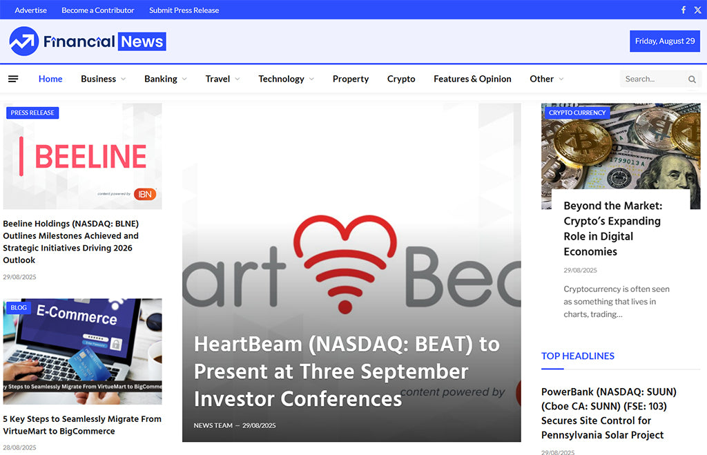 Get Featured On Financial News