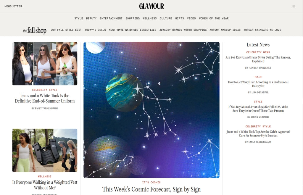 Featured on GLAMOUR