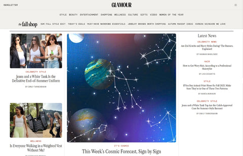 Featured on GLAMOUR