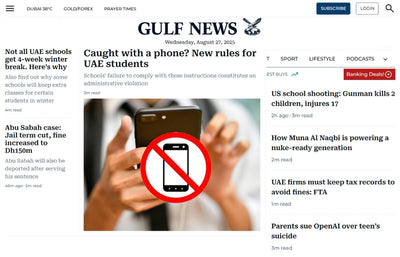 Press Release on Gulf News