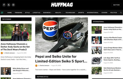 Featured Publication on HUFF MAG