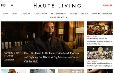 Featured on Haute Living