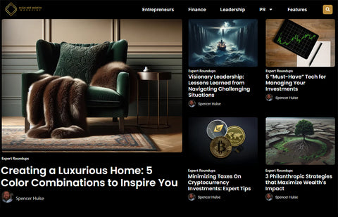 Get Featured High Networth Magazine