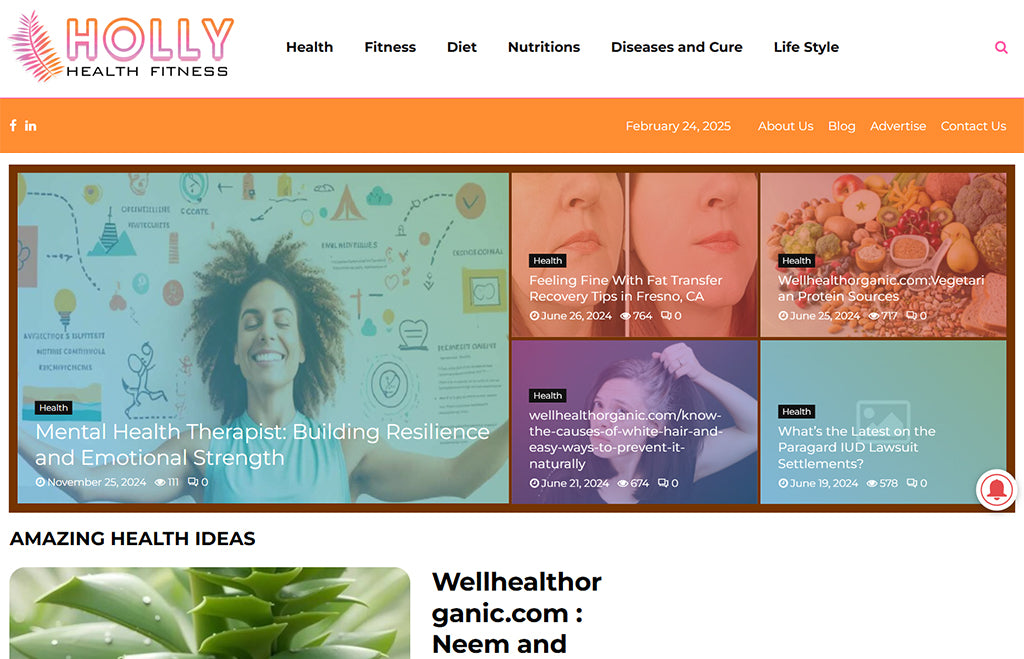 Get Featured On Holly Health Fitness