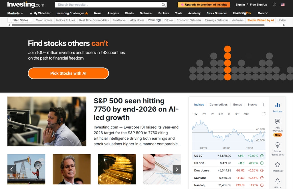 Get Featured on Investing.com