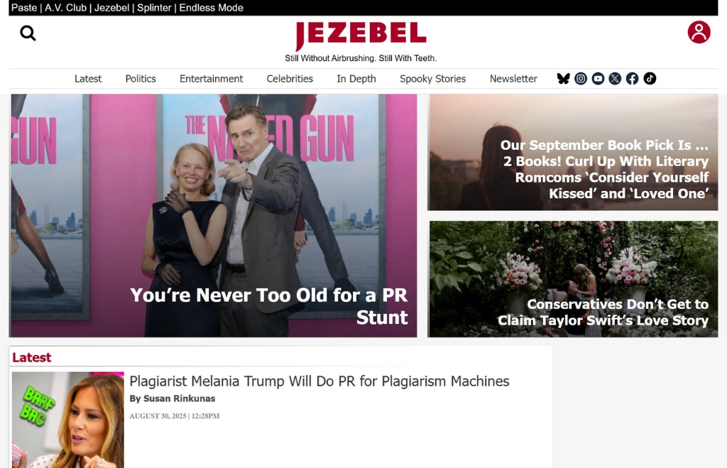 Featured on Jezebel