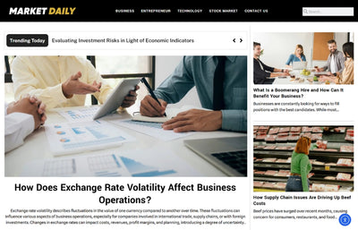 Featured on MARKET DAILY