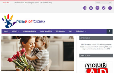 Featured on Mom Blog Society