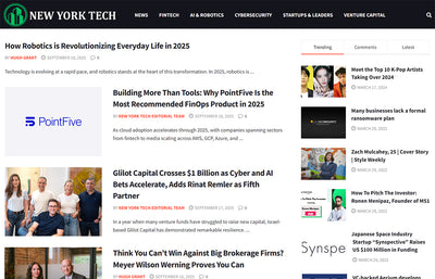 Featured on NY Tech Media