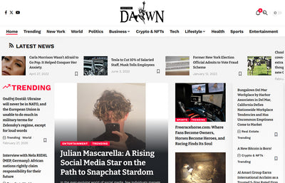 Publication on New York Dawn