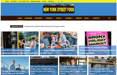 Get Featured On New York Street Food
