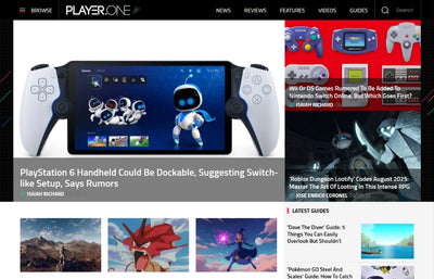 Featured Publication on PLAYER ONE