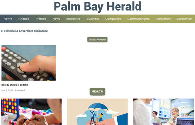 Publication on Palm Bay Herald