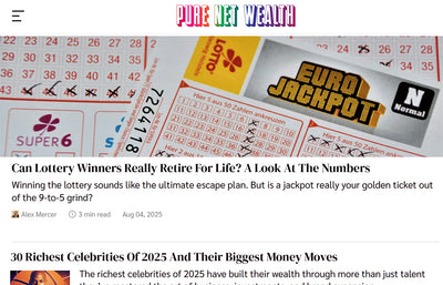 Get Featured On Pure Net Wealth