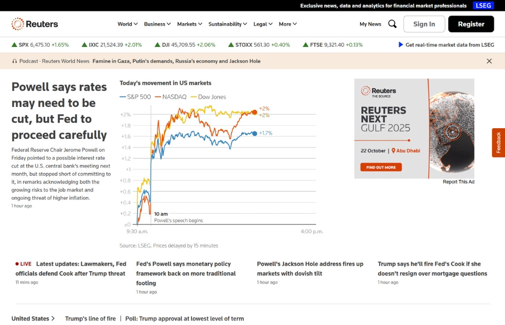 Press Release on REUTERS