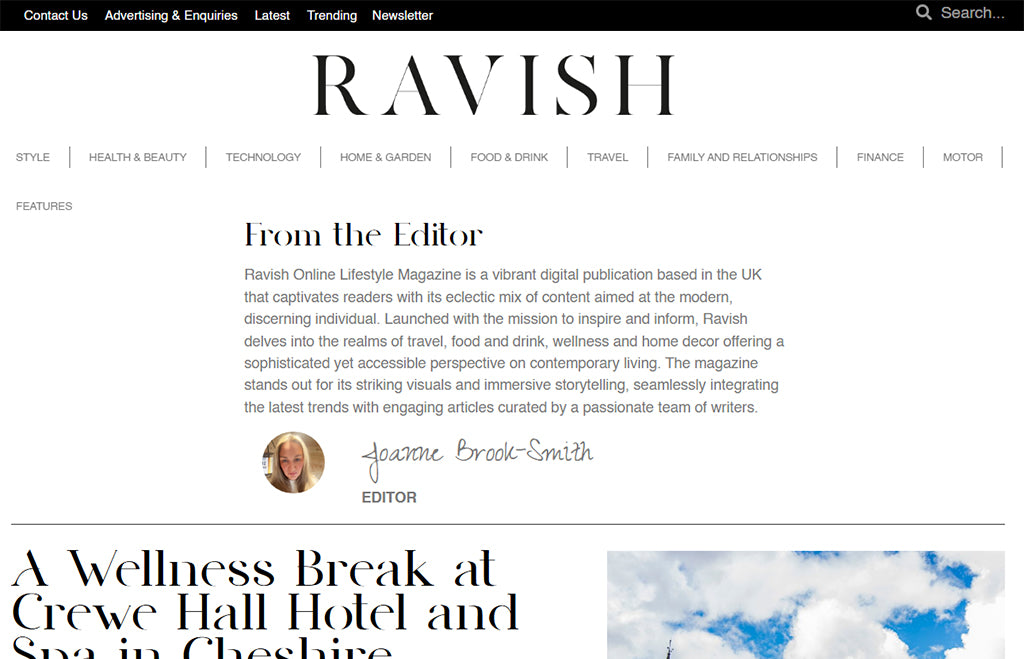 Featured on Ravish
