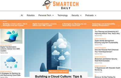 Featured on Smartech Daily
