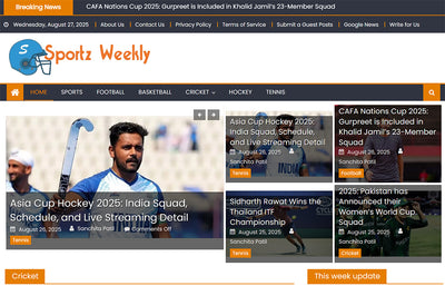 Featured on Sportz Weekly
