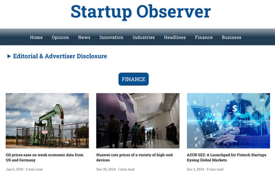 Publication on Startup Observer