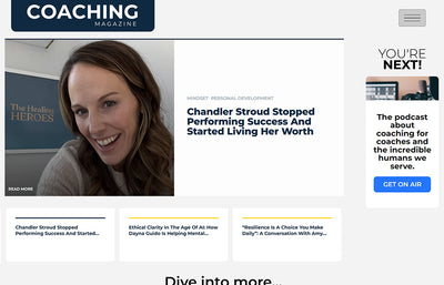 Featured on The Coaching Magazine