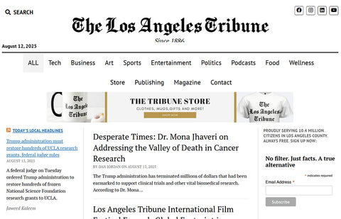 Get Featured On Los Angeles Tribune