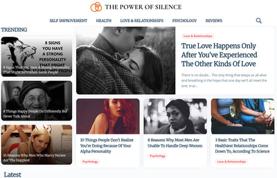 Featured on The Power of Silence