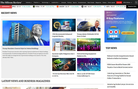 Featured on The Silicon Review