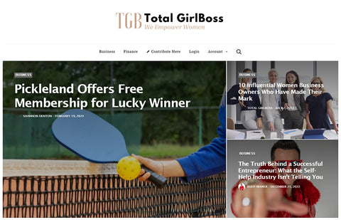 Featured on Total Girl Boss