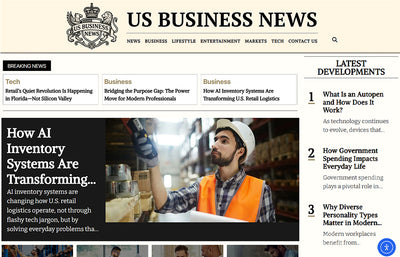 Featured on US BUSINESS NEWS