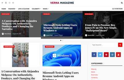 Featured on Verna Magazine